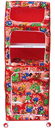 Amardeep and Co Jumbo Sized Multipurpose Toy Box (Red, 158 cm x 55 cm x 40 cms, 0-7yrs 6Tray) 3