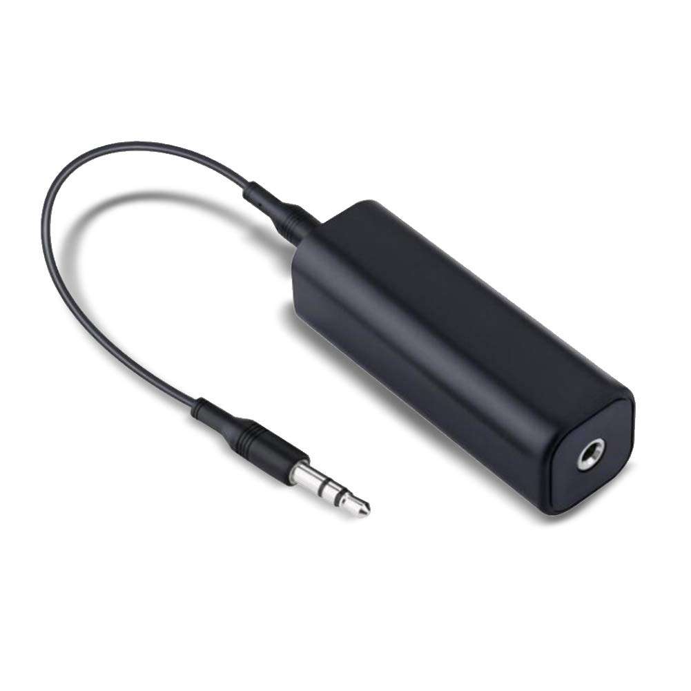 3.5mm Audio Noise Filter, Ground Loop Noise Isolator for Home/car/Computer Stereo Systems 1