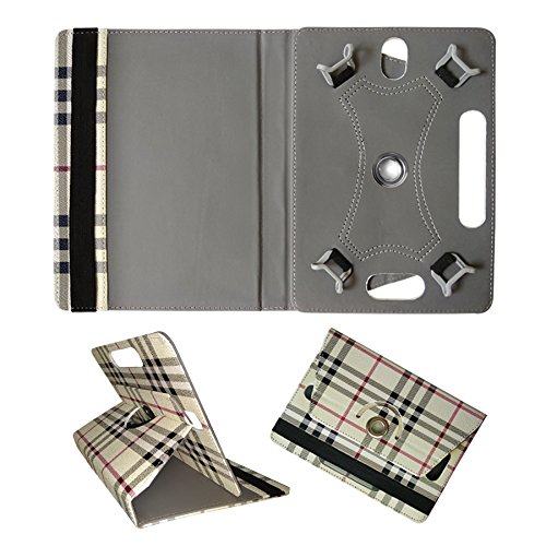 Fastway Rotating 360° Leather Flip Case Cover for iBall Slide 3G-1035Q-90 Tablet (8GB, WiFi, 3G, Voice Calling) 10" Cream 5
