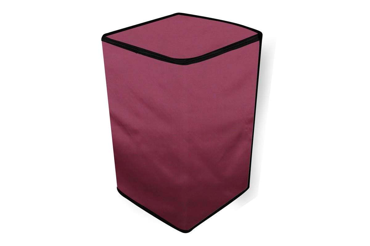 Star Weaves Top Load Washing Machine Cover for Godrej 6.5 Kg Fully-Automatic Top Loading WTEON MGNS 65 5.0 FDTN GPGR, Waterproof & Dustproof Cover Maroon 6