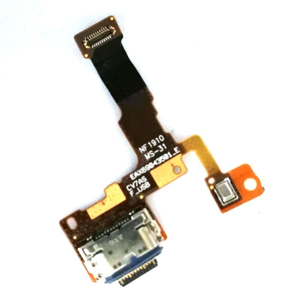 UPONEW for LG Stylo 5 USB Charger Connector Charging Board Port Dock Flex Cable Replacement Part for LG Stylo 5 6.2 inch 2019 Q720 Q720T Q720V lm-q720 2