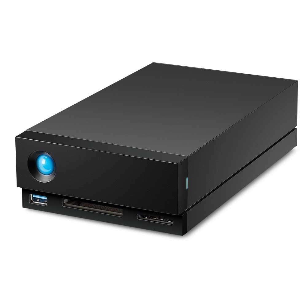 LaCie 1big Dock, 16TB, External Hard Drive, HDD Docking Station, Thunderbolt 3, 7.200 RPM, Enterprise Class Drives, for Mac and PC Desktop, 5 Year Rescue Services (STHS16000800) 3