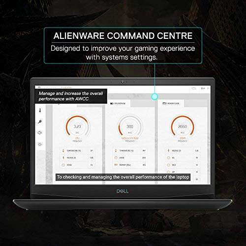 Dell G3 3500 Gaming Laptop 15.6 inches FHD 120 Hz Display (10th Gen Intel Core i5-10300H/8GB/512GB SSD/Windows 10 Home/MS Office/4GB NVIDIA1650 Ti Graphics/Eclipse Black) D560254WIN9BL 6