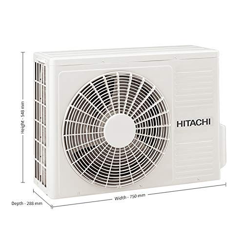 Hitachi 1.5 Ton 3 Star Split AC (Copper RSNG318HEDO white) 2