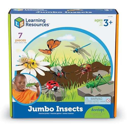 Learning Resources Jumbo Insects, 7-Insects 3