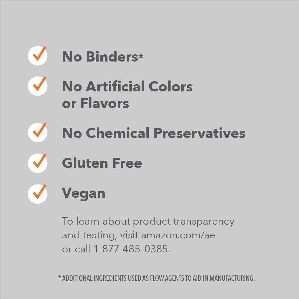 Amazon Elements B Complex (65 Capsules) and Amazon Elements Vitamin D3 (180 Softgels) 5