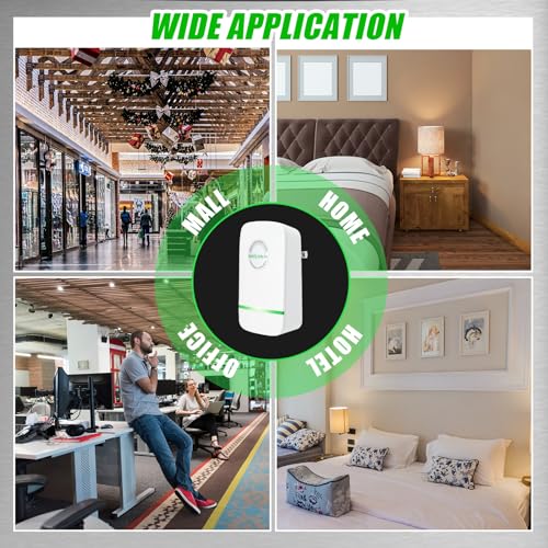 Copkim Stop Watt Energy Saving Device Electricity Saving Box Power Saver Efficiency Energy Saver Device for Home Office Market Electric Machine US Plug 90V-250V 30KW(6 Pcs) 6