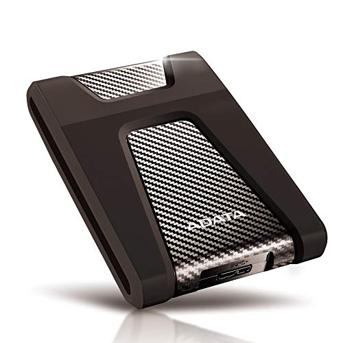 ADATA HD650 2TB USB 3.1 Shock-Resistant External Hard Drive, Black (AHD650-2TU31-CBK) 2