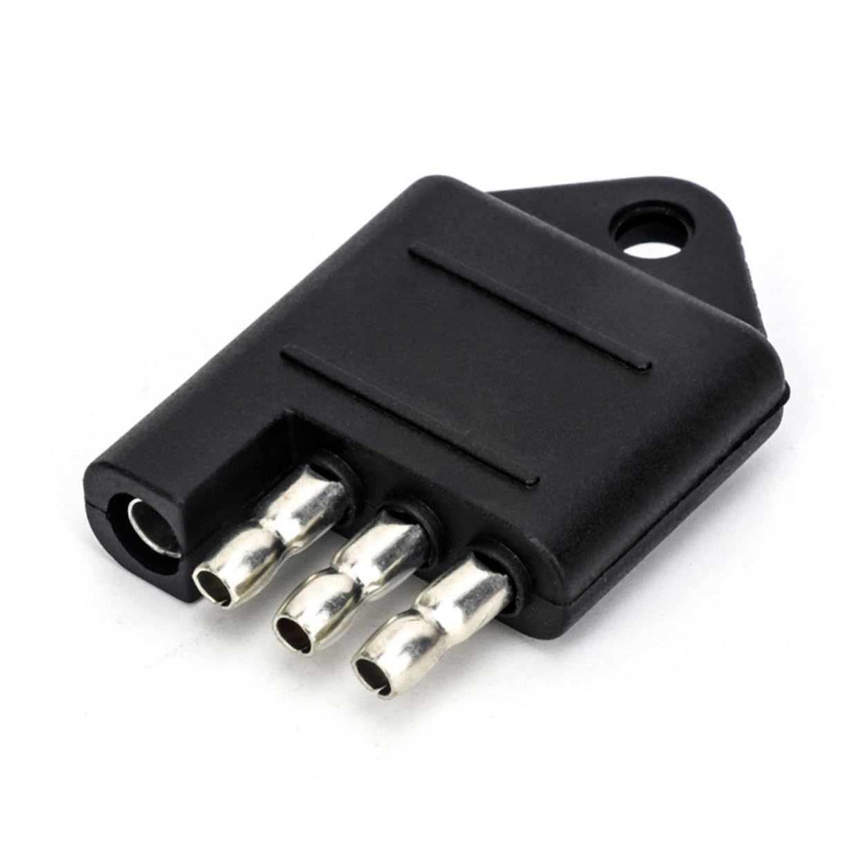 PENIKOKO Quick Connect Trailer Tester 4-pin Trailer Test Plug Camper Connector Tester Brake Light 5