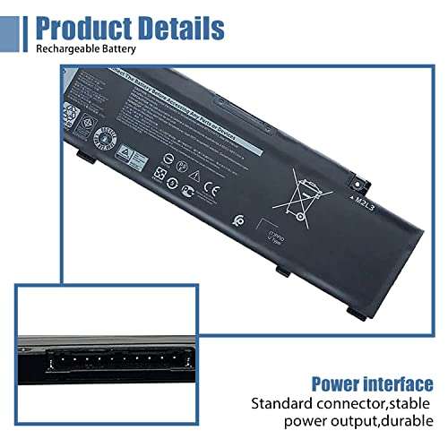 VANPIR MV07R Laptop Battery Replacement for Dell G3 15 3500 3590 G5 5500 5505 SE Series Notebook 0JJRRD 266J9 15.2V 68Wh 4250mAh 4