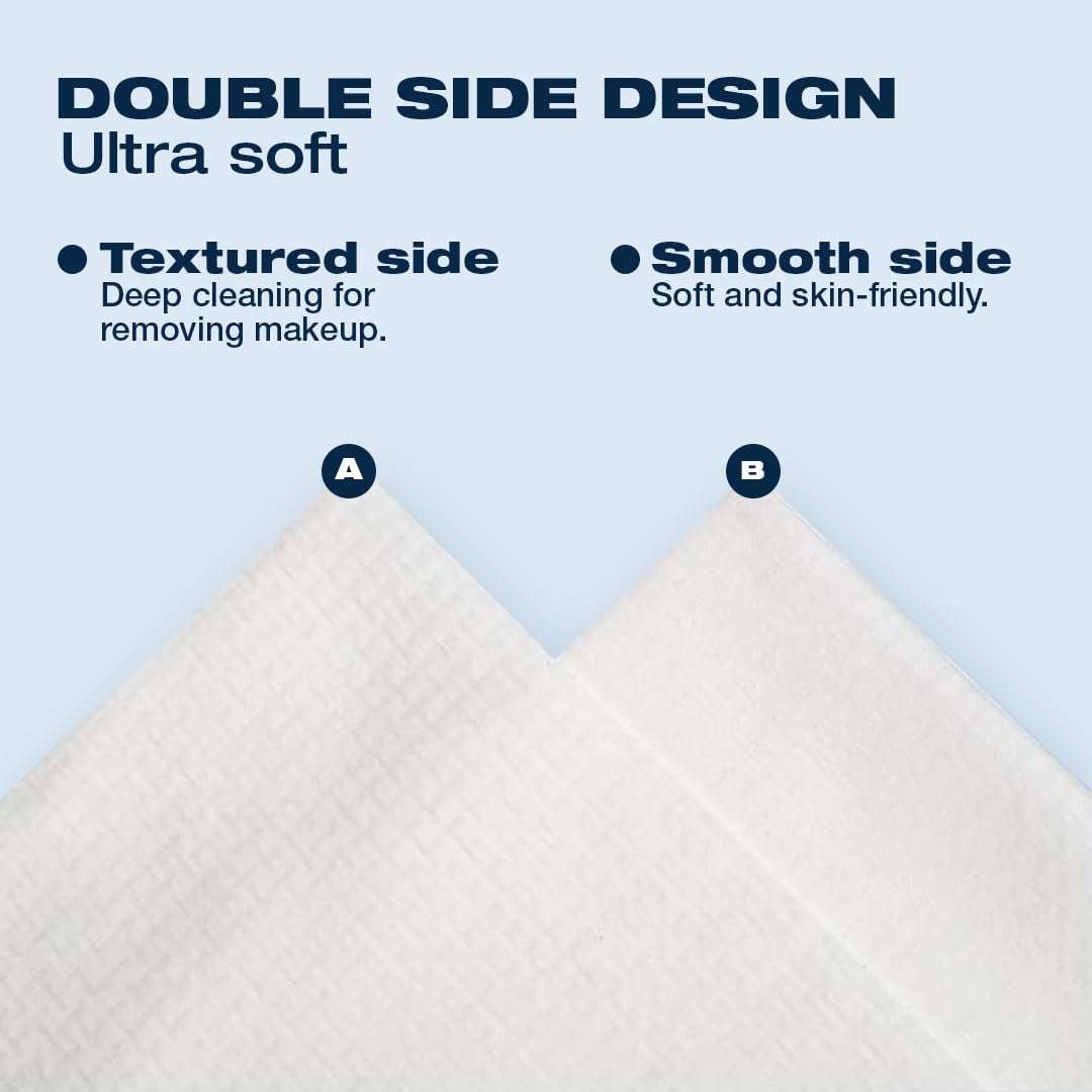 Cheekee Face Towels – Ultra-Soft, Vegan, Dermatologist-Tested. Made for Sensitive Skin & Travel (10 Count) (Pack of 2) 5