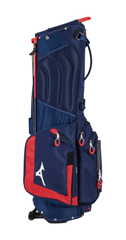 Mizuno 2020 BR-D3 Stand Golf Bag, NAVY-RED, NAVY-RED 2