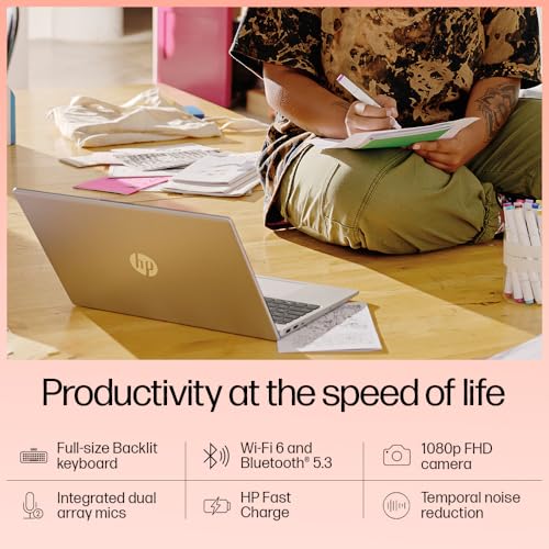 HP Laptop 15,12th Gen Intel Core i5-1235U,15.6 inch(39.6 cm),FHD,Anti-Glare, 16GB DDR4,512 GB SSD,Windows 11,MSO,Dual Speakers,1.59 kg,Natural Silver,15-fd0111TU 4