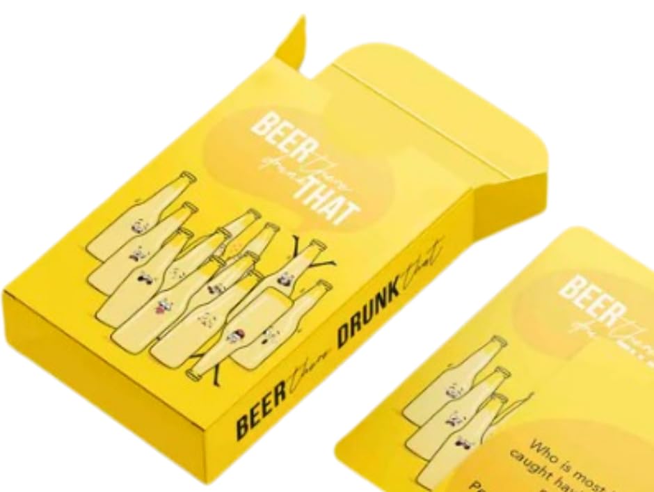 MPS MY PARTY SUPPLIERS® 1pc Beer There Drunk That, Card Game, Party Card Game for Adults, Friends & Couples, Fun Card Game, Gift for Couples, Friends on Valentine's Day. Party Game for Friends 5