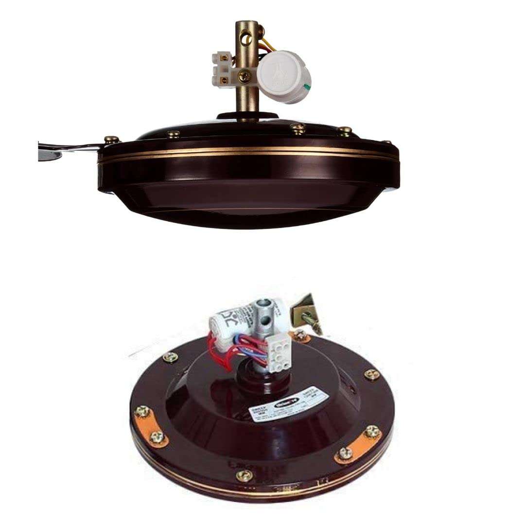 Ceiling Fan Motor Size- 48inchs, 1200mm 100%Copper winding Only Motor 2 Year Warranty (Brown) 3