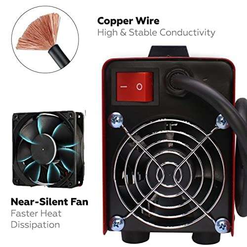 Cheston 200A Portable Inverter ARC/MMA Compact Welding Machine with IGBT | with Accessories Mask (Welding Machine) 4