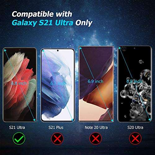 ZEROLEMON Battery Case for Galaxy S21 Ultra, 8000mAh Fast Charging & Wireless Charging Supported, Ultra Power Extended Battery Charger Protective Case for Galaxy S21 Ultra 5G - Black 2