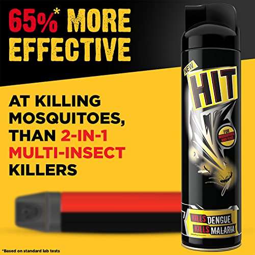 Hit Flying Insect Killer - Mosquito & Fly Killer Spray (625Ml) | Instant Kill | Protection From Dengue & Malaria, Pack Of 1 5