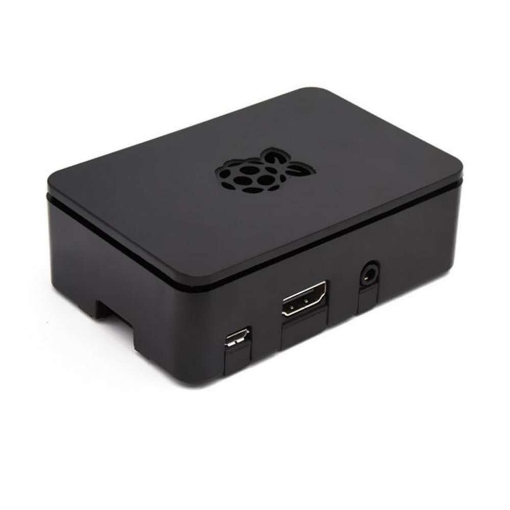 Raspberry Pi 3 Case Black fits Raspberry Pi 3, 2 and B+ 2