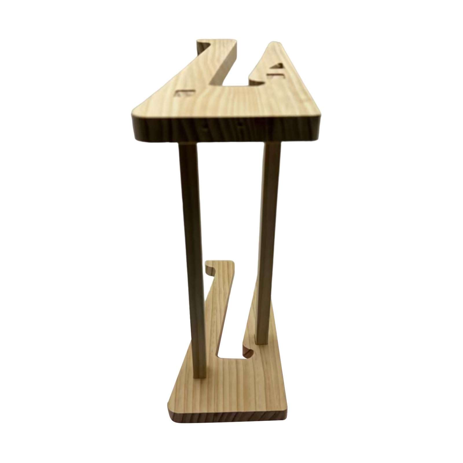 Vertical Stand Support Space Saving Essential Wood Laptop Stand Foldable Notebook Holder Rack 6