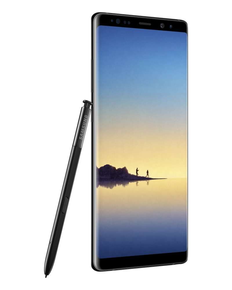 Samsung Galaxy Note 8 SM-N950F/DS Dual-SIM 64GB (GSM Only, No CDMA) Factory Unlocked 4G/LTE Smartphone (Midnight Black) - International Version 4