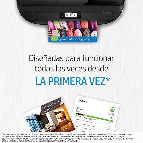 HP Cartucho De Tinta 664xl Tricolor 6