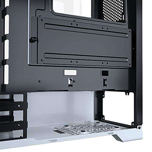 Phanteks Metallic Gear Neo Air Mid Tower ATX Computer Case/Gaming Cabinet - White | Support ATX, Micro-ATX, Mini-ITX, E-ATX | Pre-Installed 2 x 1200 mm Fans in Front - MG-NE520A_BK01 6