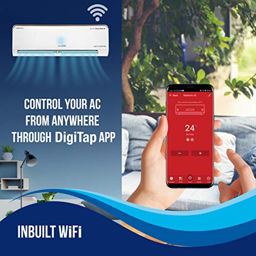 Lloyd Havells 1.5 Ton 5 Star Heavy Duty WiFi Inverter Split AC (Copper Catechine & Green Bio Filter, 2020 Model, LS18I55WBHD, White) 5