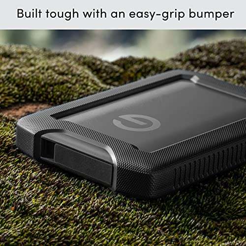 SanDisk Professional 5TB G-Drive ArmorATD - Rugged, Durable Portable External Hard Drive HDD, USB-C, USB 3.2 Gen 1 - SDPH81G-005T-GBA1D 4