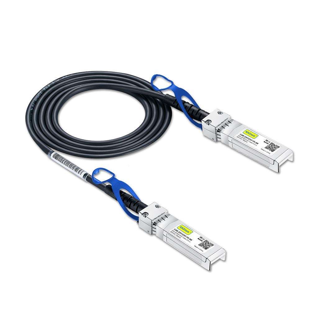 25G SFP28 SFP+ DAC Cable - 25GBASE-CR SFP28 to SFP28 Passive Direct Attach Copper Twinax Cable for Juniper JNP-SFP-25G-DAC-1M, 1-Meter(3.3ft) 1