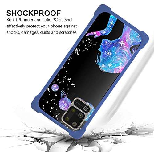 jioeuinly NUU B10 Case Compatible for NUU Mobile B10 S6505L Phone Case Cover + Film Soft TPU Screen Protector SNXQ 2