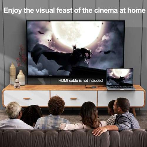 URELEGAN Displayport to HDMI Adapter 10-Pack, 4K UHD Not Bidirectional Display Port DP to HDMI Cable Male to Female Port Support Video & Audio Compatible with Computer, PC, Monitor, Projector, HDTV 4