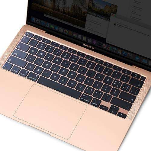 Justec 2020 Ultra Thin Soft TPU Protective Skin Keyboard Cover for MacBook Air 13 Inch 2020 Compatible Model A2179/A2337 (Clear) 4