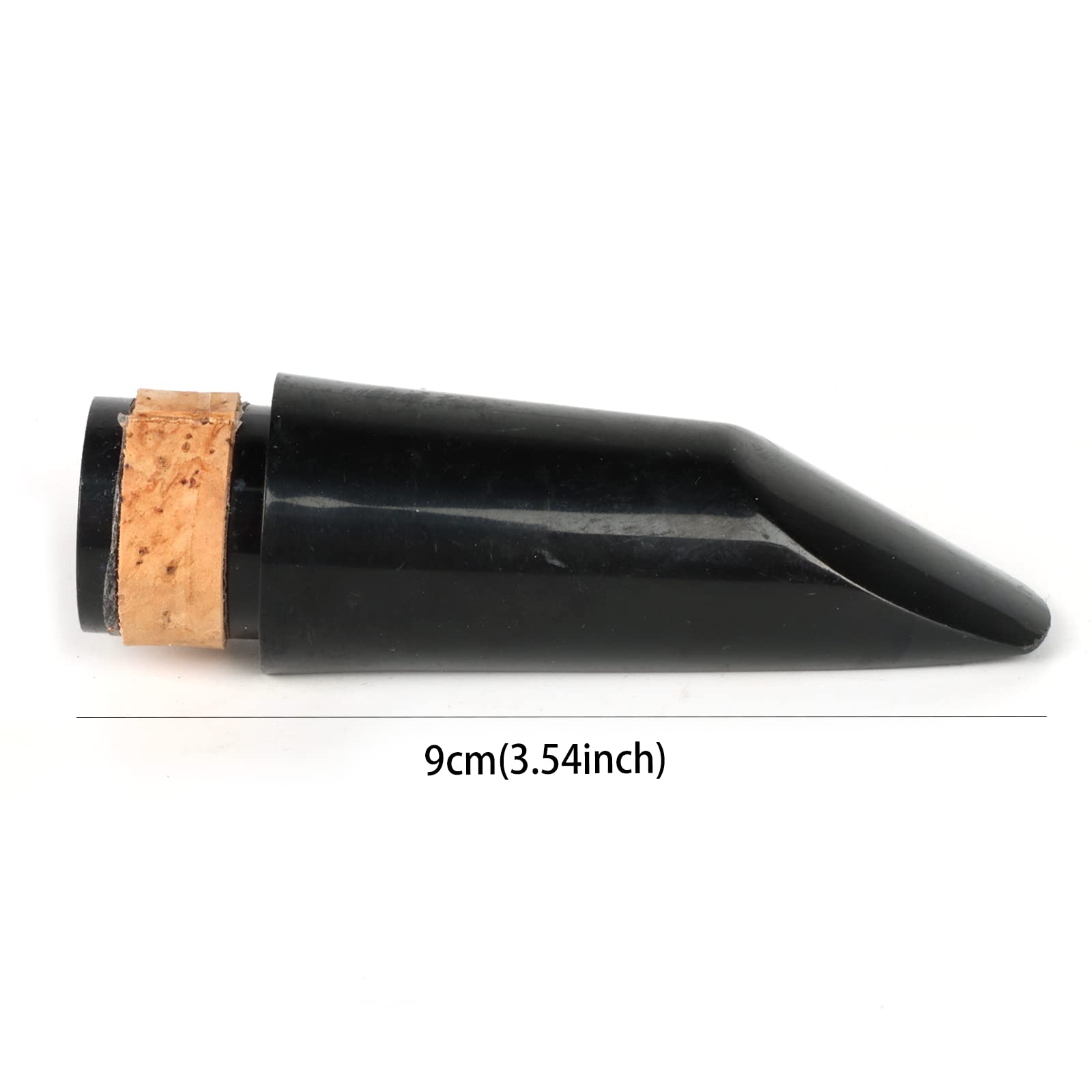 KADIROSA Saxophone Mouthpiece Sax Flute Clarinet Head Bright Sound Black 4