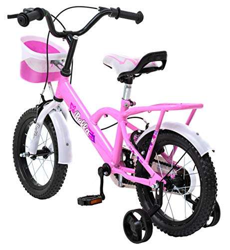 DROOPY 14 INCH TUBELESS Steel Kids Cycle 4 to 6 Years Kid Bella Pink Kids Cycle 4