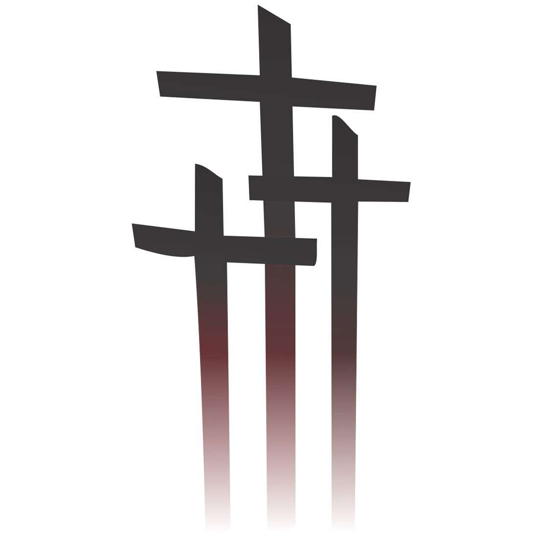 Voorkoms God of Cross Tattoo Design Men Women Waterproof Temporary Body Tattoo 2