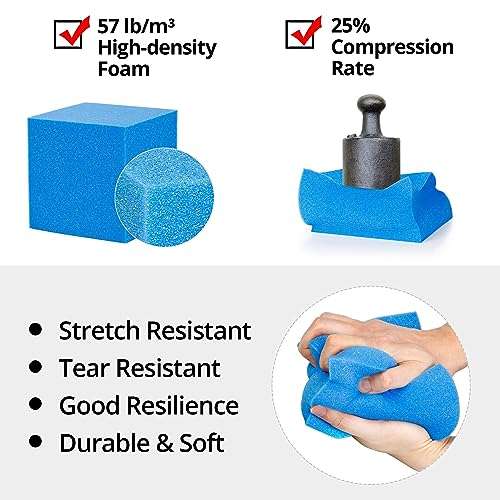 Foam Cubes 144 pcs, 5.9"x5.9"x5.9" Colorful Flame Retardant Foam Pit Blocks Premium Quality Foam Pit Cubes for Trampoline Arenas, Gymnastics, Parkour Courses, Skateboard Parks, Playground(5 Colors) 4