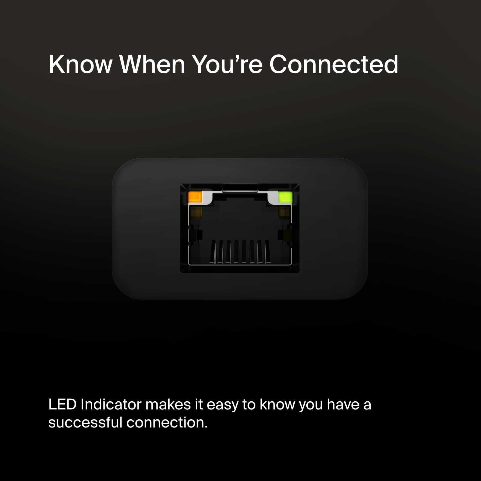 Belkin USB Type C to 2.5 Gb Ethernet Adapter, USB-IF Certified Thunderbolt 3 & 4 / USB-C to LAN Network Adapter Compatible with MacBook Pro/Air, iPad Pro, XPS, Surface, and Other USB C Devices 6