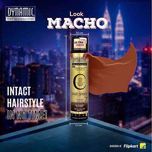 Dynamic Hair Styling Hair Spray (Level 7) 6