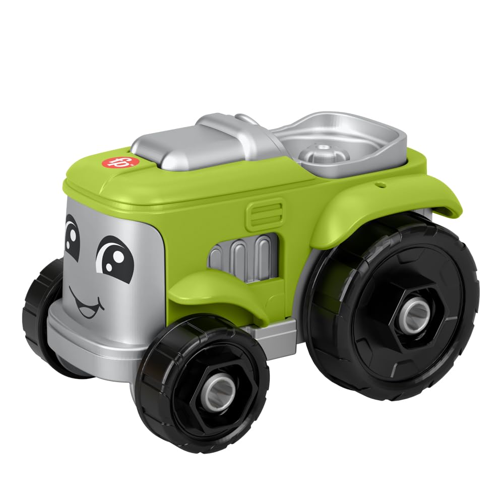 Little People Replacement Part for Fisher-Price Preschool Farm Playset HPX87 - Replacement Green Tractor 3