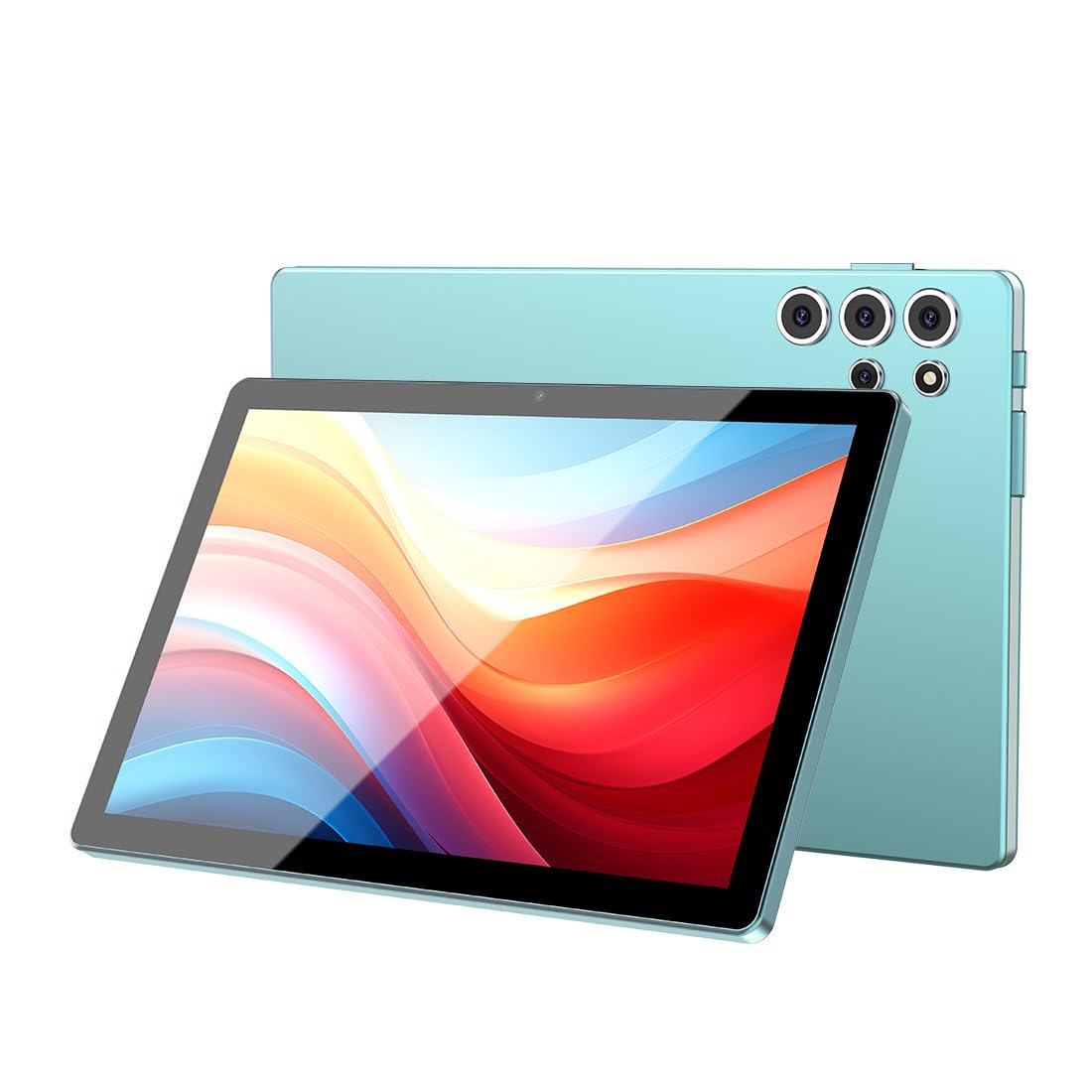 IKALL N20 Plus 4G Tablet with 10" HD Display |4GB RAM, 64GB Storage | Dual Camera (13MP + 8MP) | 6000mAh Battery | Wi-Fi + Voice Calling with Wireless Bluetooth Rechargeable Keyboard - Green 3