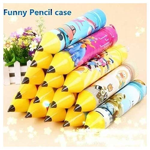 JAY ANTIQUES Pencil Shaped Stationery Case Pouch for Kids Birthday Return Gift (for Boys - 10 pc) 1