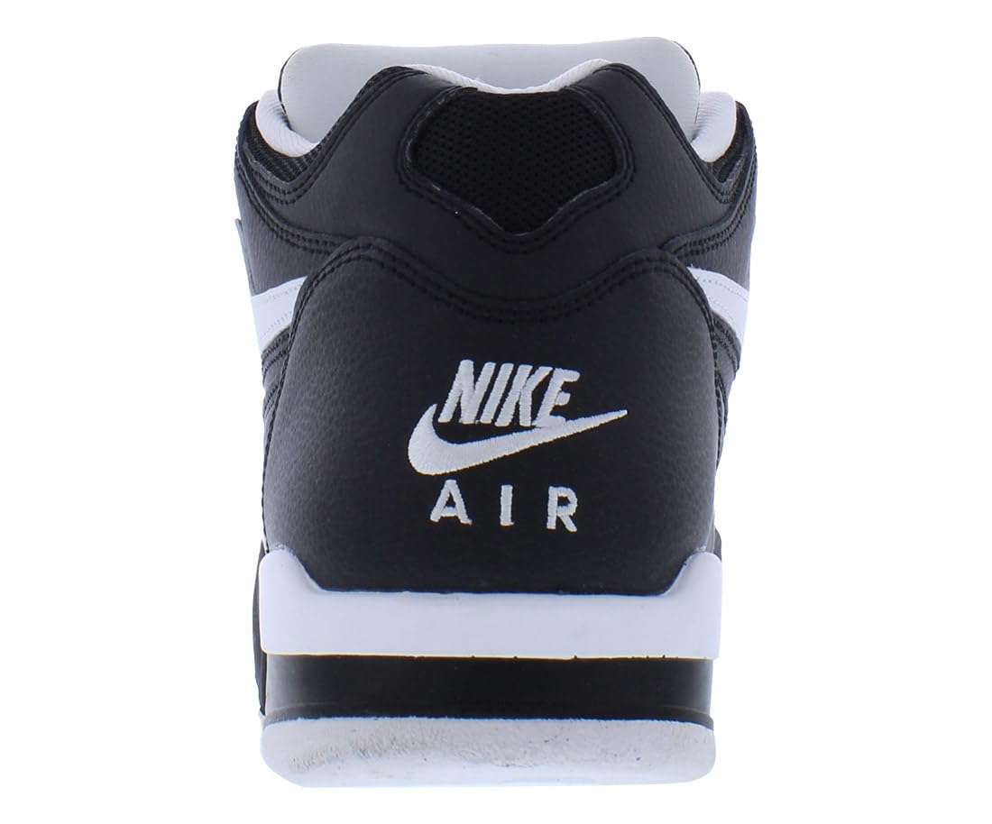 NIKE Men's Sneaker, Black White, 9 4