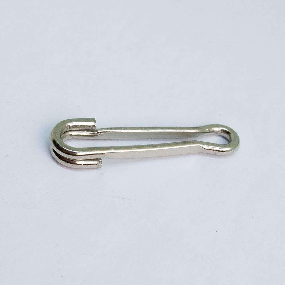 Fishing Hawaiian Snaps Swivels Sea Fish Bass Fishing Tackle Carp Fishing Equipment Pack of 100 pcs (4#-0.94"/72LB) 4