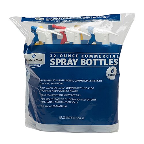 Proforce Commercial Spray Bottles, 6 Ct-32 OZ 3