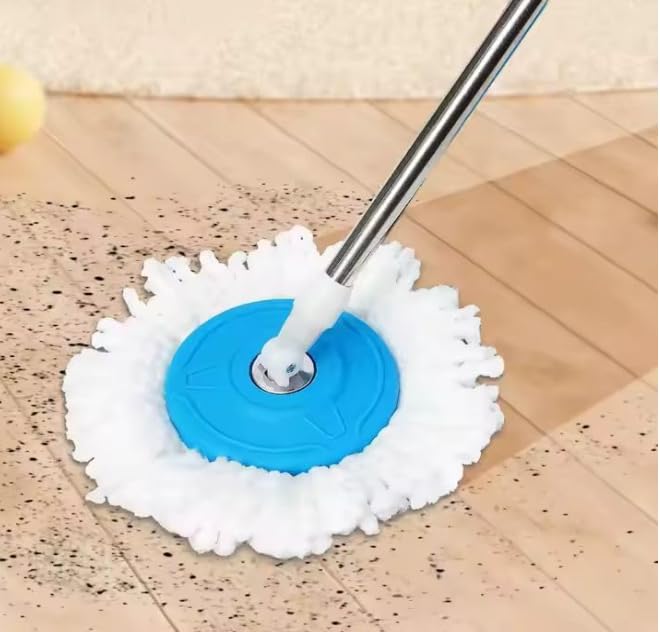 Spin Mop Extendable Handle/Stick Rod Only, Blue 6