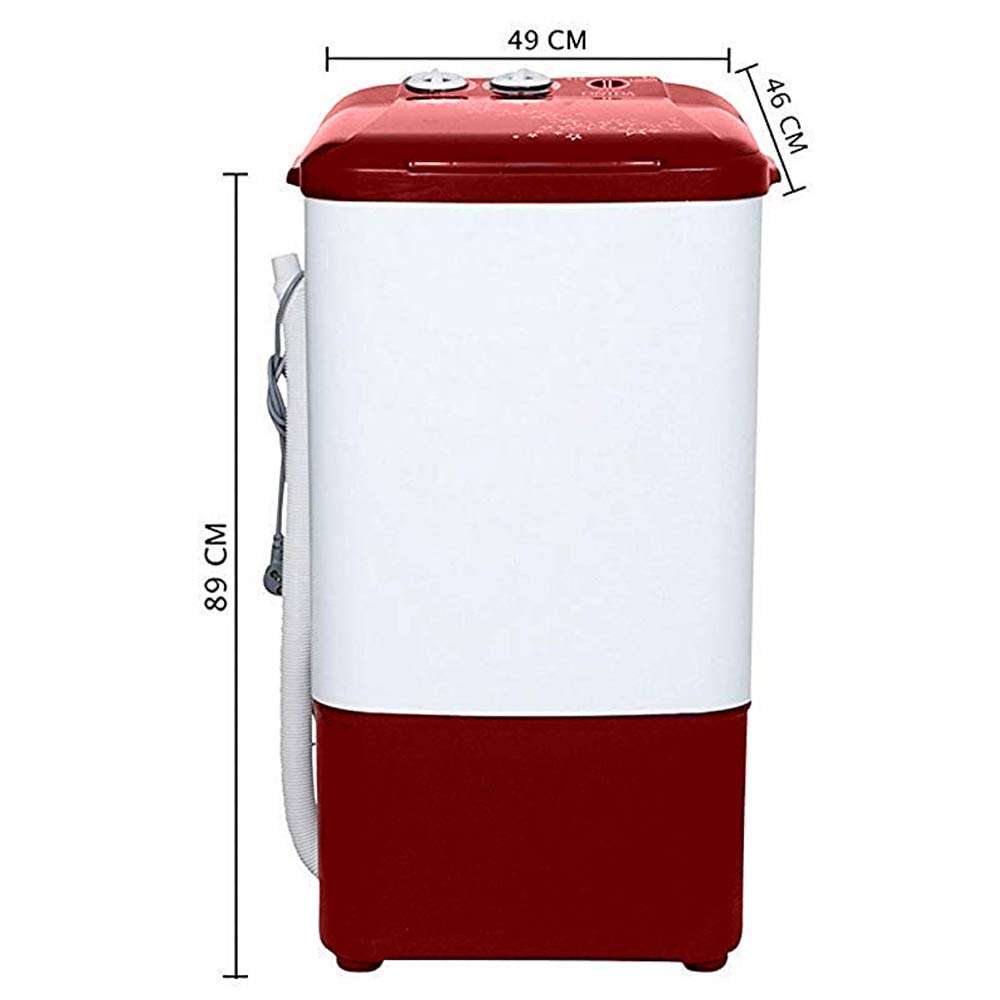 Onida 6.5 kg Top Load Washer Only (WS65WLPT1LR Liliput, Lava Red) 2