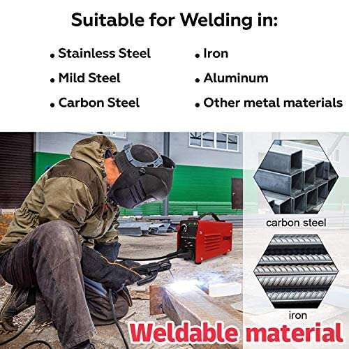 Cheston 200A Portable Inverter ARC/MMA Compact Welding Machine with IGBT | with Accessories Mask (Welding Machine) 6