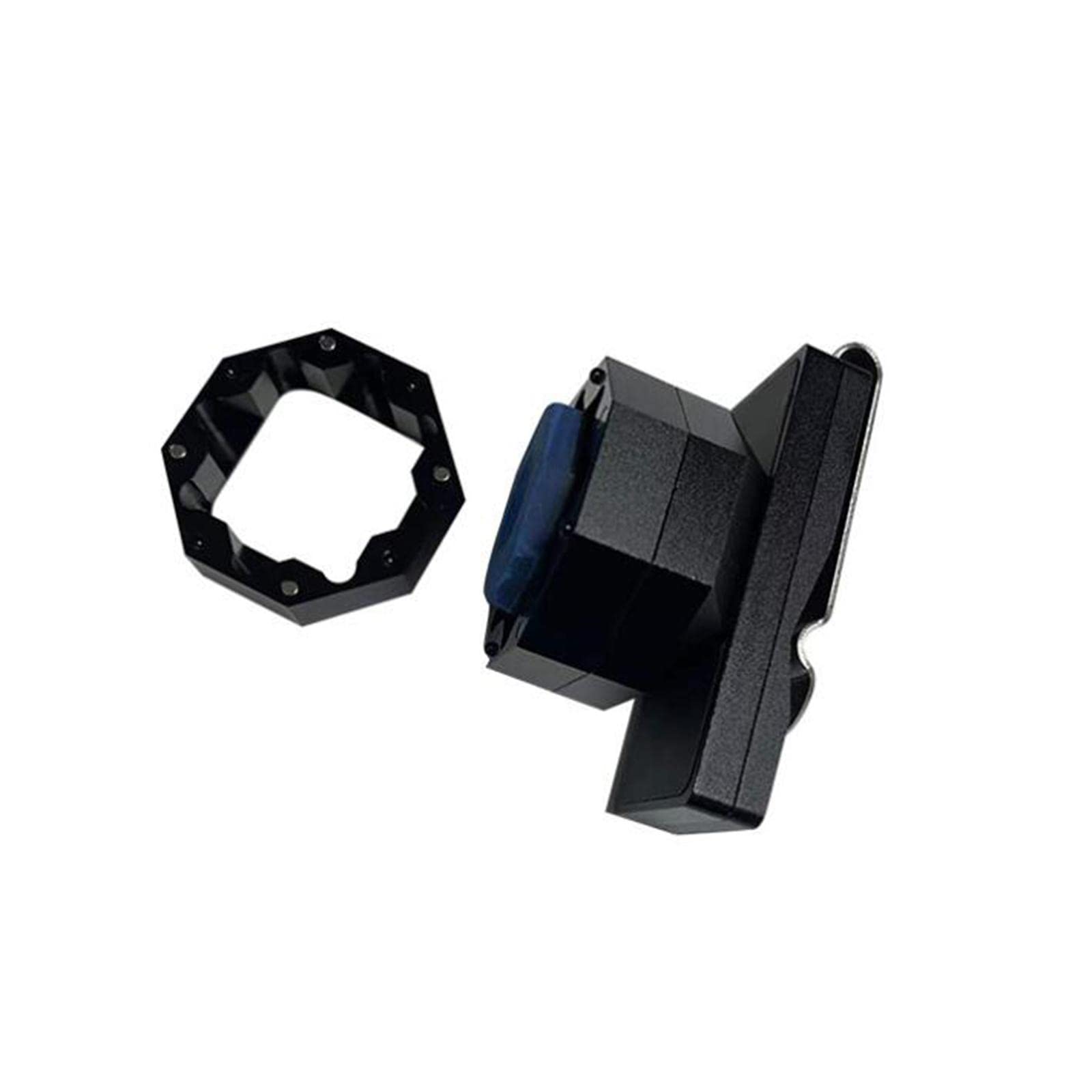 CALANDIS Mini Billiard Chalk Holder Accessories Cue with Belt Clip Black 3 Layers 3