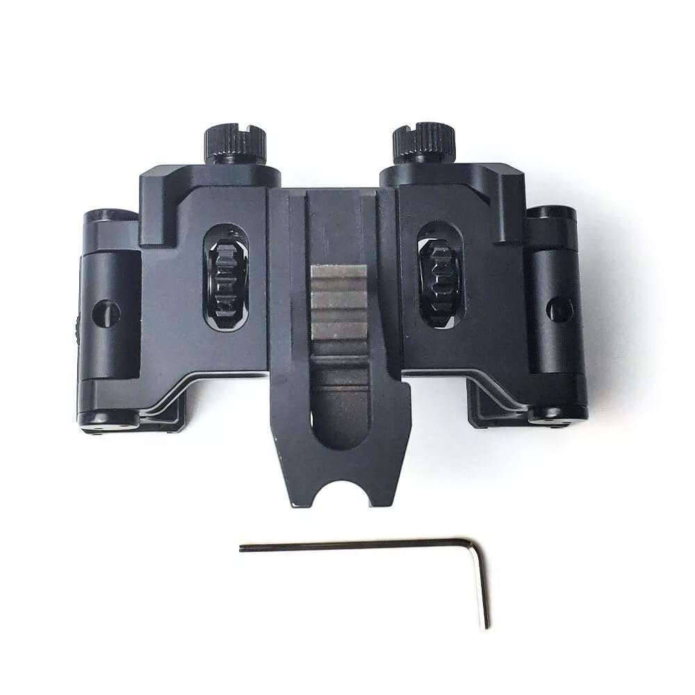 okyass Binocular Bridge Modular Folding Arm Helmet NVG Mount Night Vision Goggles Mount Night Vision Adapter for MUM-14/GT-14 5